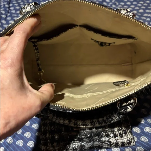 Brahmin houndstooth large duxberry Bag and wallet - Picture 4 of 7